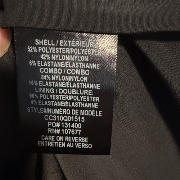 Alice + Olivia Takako Mesh Black Crew Neck Mini Dress - Picture 10 of 10